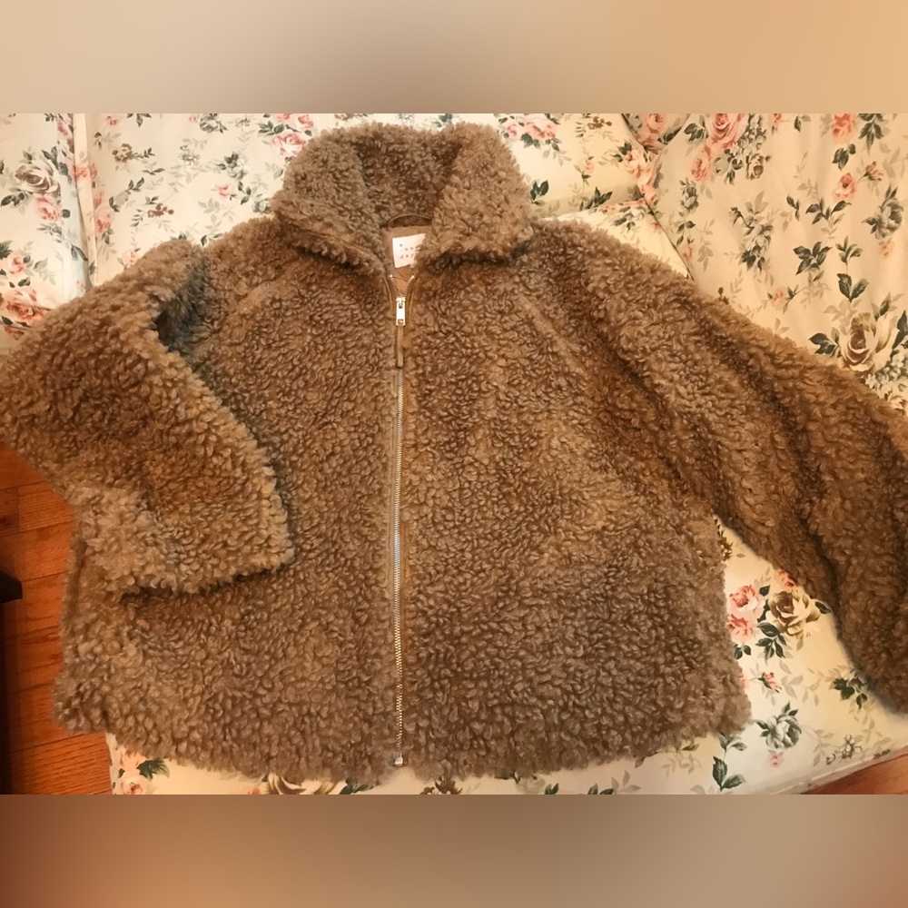 a new day teddy jacket